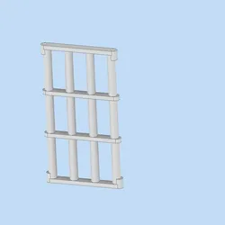 Door grille 1x4x6 Door grille