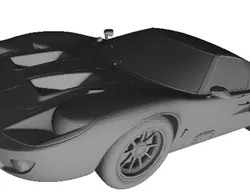 Ford GT40 50k polygons