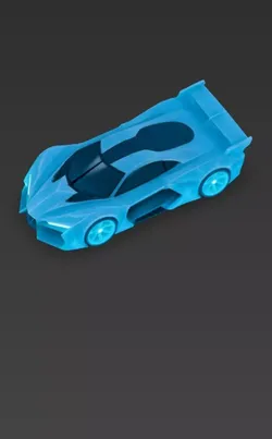 Frost Phantom Car 3D model