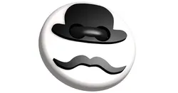 Gentleman button