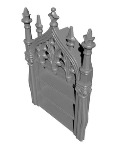 Gothic Cathedral Shelf Display for Dark Decor Goth