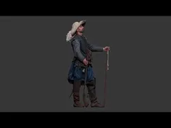 Historical figures 01 Pose04 3D print model