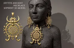 Hittite ancient necklace 3dpirint 3d model 3D print model