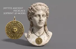 Hittite ancient necklace 3dpirint 3d model 3D print model