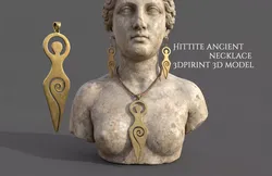 Hittite ancient necklace 3dpirint 3d model 3D print model