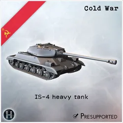 IS-4 heavy tank - Soviet Union Communism Red Army Military Russia Cold Era War RPG