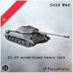 IS-4M modernized heavy tank - Soviet Union Communism Red Army Military Russia Cold Era War RPG