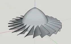 Jet Turbine Blade