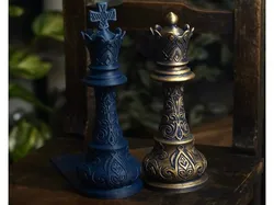 King & Queen Bookends