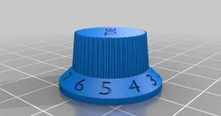 Left/Right Fender Strat Guitar Knob