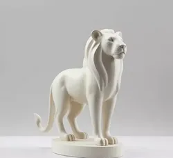 Lion Decorative 3D Model 3D print model