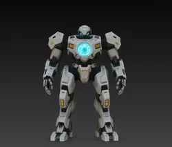 Lumen Core Defender Mech STL Sci Fi Robot Model 3D print model