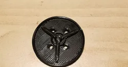 propeller buttons with holes
