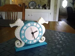Seahorse Clock