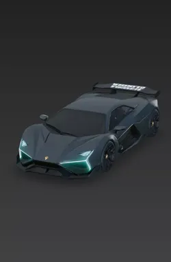 Shadow Fang Car 3D model