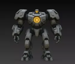 Solarforge Titan Mech STL Heavy Sci Fi Robot Model 3D print model