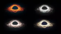 Volumetric Black Hole For Blender Animated Set 3D model