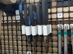 مجاني Tools & Spare Parts STL تنزيل - Opengrid plier slot holder - RobotCommander