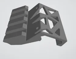 45 Degree Picatinny rail mount