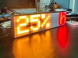 8x32 LED Matrix Display w/ Diffuser - Free 3D Print Model