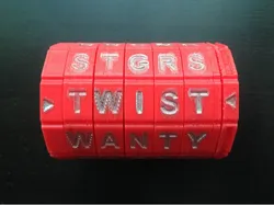 Combination Safe (Letters)