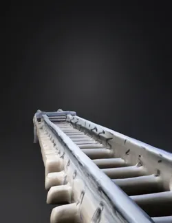 Create a stylized 3D endless runner map only no player and no UI Kur