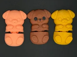 Flexi Puppy – Print-in-Place Articulated Dog - Free 3D Print Model