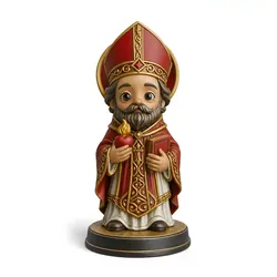 Saint Augustine Chibi 3D Print Model 3D print model