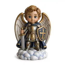 Saint Michael Archangel Chibi 3D Print Model 3D print model