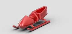 Santa's new sleigh with separate jet propulsion and storage