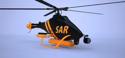 sar uav bearingless rotor