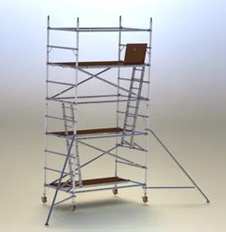 SCAFFOLDING- COMPLETE SETS - 2" ALUMINIUM