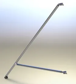 SCAFFOLDING- STABILISER - 2" ALUMINIUM
