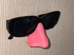 Sunglasses Hanger – “The Nose” - Free 3D Print Model