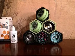 Yobox - Modular Hive shelf for yoyos or other small items