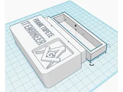 Masonic Business Card Holder