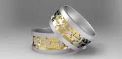 Mens Anchor Ring 3D print model