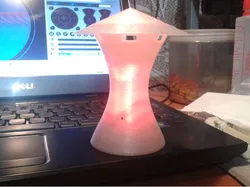 Mini 3D printed lamp