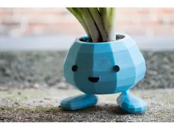 Oddish Planter with Snap Together Legs!