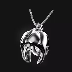 SAMURAI Pendant 3D print model
