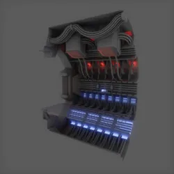Sci-Fi Corridor Section