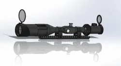 Scope with rail mount