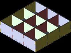 Screw Holder Box 3mm MDF