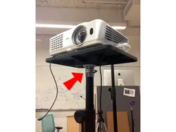 Top Hat Connector for Tall Projector Stand