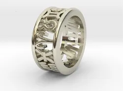 45size Constellation symbol ring 3D print model