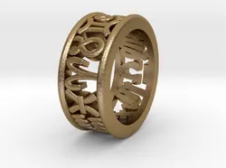 53size Constellation symbol ring 3D print model