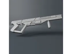 Futuristic Gun
