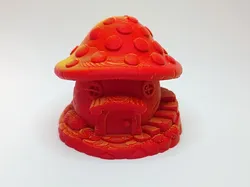 Mushroom Hut of the Little Forest Spirits - Free 3D Print Model
