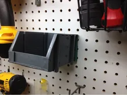 Pegboard Bin Hanger
