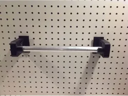 Pegboard Paper Towel Holder
